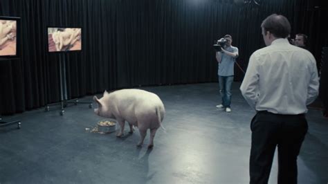 black mirror pig episode.